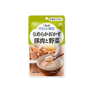 Kewpie easy menu smooth side dish pork and vegetables 75g