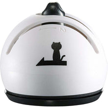 将图片加载到图库查看器，Nyammy Nyammy Cat Knife Sharpener Q Sharpener White Approx. 7.5 x 7.5 x 6.8cm AP5182
