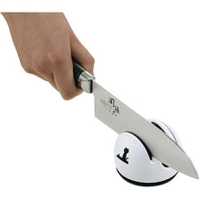 将图片加载到图库查看器，Nyammy Nyammy Cat Knife Sharpener Q Sharpener White Approx. 7.5 x 7.5 x 6.8cm AP5182
