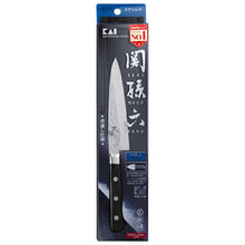 将图片加载到图库查看器，Seki Magoroku Imayo Kitchen Knife Double Edge Petty 120mm Made in Japan AB5461
