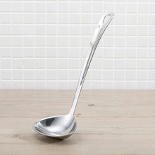 Load image into Gallery viewer, KAI SELECT100 Select 100 Ladle 25cm Dishwasher Safe Silver Approx. 25.5 x 8.6 x 4.1cm DH3145
