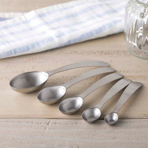 KAI SELECT100 Measuring Spoon Oval-type 5 Piece Set