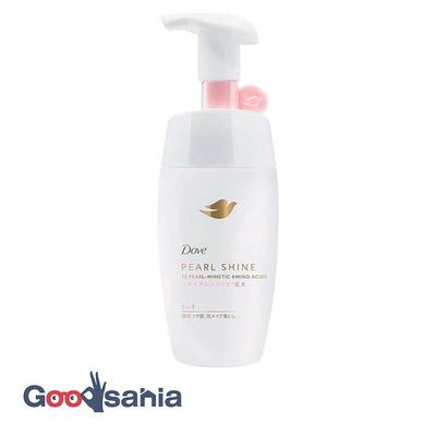 Dove Pearl Shine 3In1 Transparent Glossy Skin Foaming Makeup Remover Pump 170ml