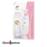 Dove Pearl Shine 3In1 Transparent Glossy Skin Foam Makeup Remover Refill 150ml