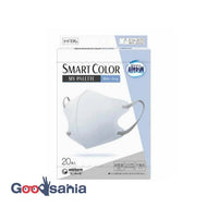 Super comfortable SMARTCOLOR My Palette White×Gray Normal 20 pieces