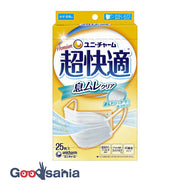 Super Comfortable Mask Breath Stuffy Clear Type Normal 25 Pieces (Mask Pleats)