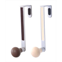 Laden Sie das Bild in den Galerie-Viewer, Yamazaki Business Pair Door Hanger Light 6159 (Door Hanger Entrance Storage Clothes Hat Satchel Bag Bag Accessories Hook Door Storage Coat Clothes Silicone Door Hanger Hanger)
