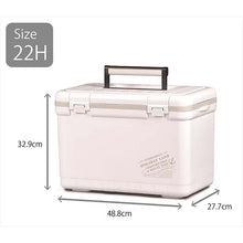 Load image into Gallery viewer, Shinwa Cooler Box [22 Liter White] Holiday Land Cooler 22H
