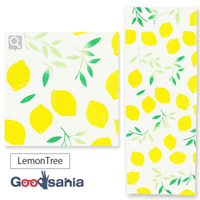 Tenugui LemonTree Dyed Tenugui White Approx. 33 x 90cm 02176