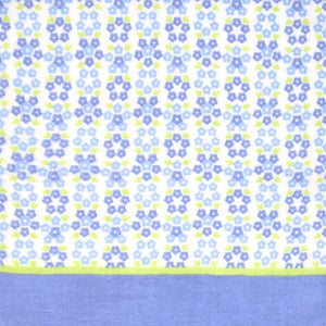 Handkerchief Town Girl's Handkerchief Nemophila Blue Approx. 25 x 25 cm