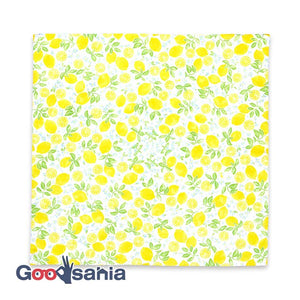 Handkerchief to* Japanese handkerchief lemon green approx. 52 x 52 cm