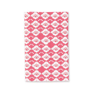 Tenugui Chusen Komon Tenugui Red Plum Red Approx. 33 x 90cm