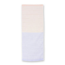 Cargar imagen en el visor de la galería, Face Towel Ag Double Gauze Pink Beige x Lavender Approx. 34 x 90cm
