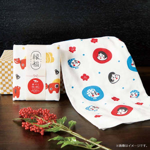 Face Towel Enpuku Towel Tsuru Longevity White Approx. 34 x 90cm