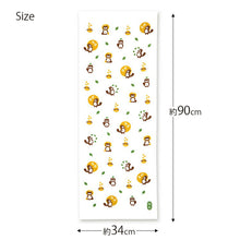 Cargar imagen en el visor de la galería, Face Towel Miyamoto Collection Enpuku Towel Lucky Tanuki Business Prosperity Approx. 34 x 90cm
