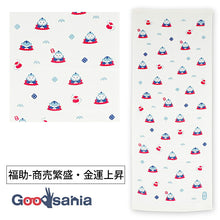 将图片加载到图库查看器，Miyamoto Towel JIKANSTYLE Enpuku Towel Fukusuke - Business Prosperity &amp; Increased Wealth Approx. 34 x 90 cm Made in Japan 05616 (Face Towel, Gauze Towel, Cotton, 100% Cotton, Made in Japan, Senshu Towel, Thin and Lightweight)

