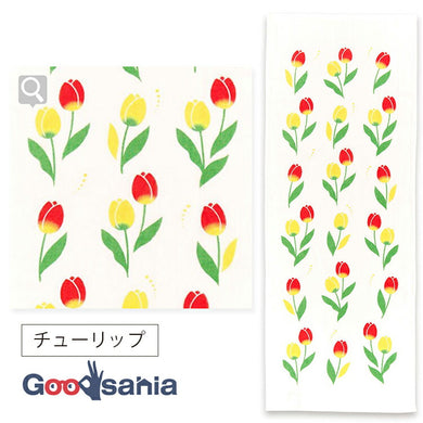 Face Towel Imabari Towel Nadeshiko Taori Tulip Approx. 34 x 90cm
