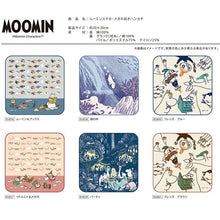 Load image into Gallery viewer, Handkerchief Moomin Smartphone/glasses cleaning handkerchief Little My &amp; Glasses Beige Approx. 20 x 20cm
