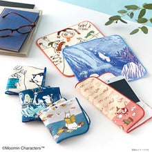 Load image into Gallery viewer, Handkerchief Moomin Smartphone/glasses cleaning handkerchief Little My &amp; Glasses Beige Approx. 20 x 20cm
