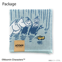 Load image into Gallery viewer, Handkerchief Moomin Mie Gauze Handkerchief Art Beige Approx. 25 x 25 cm
