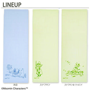 Cooling Gauze Towel Moomin Cooling Gauze Towel Snufkin & Little My Approx. 34 x 90cm