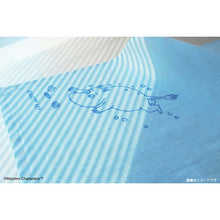 Load image into Gallery viewer, Cool Towel Moomin Cool Gauze Towel Boat Blue Approx. 34 x 90cm
