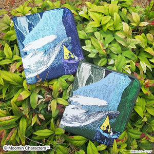 Pouch Moomin Outdoors Flat Mini Pouch Tent Purple Approx. 15 x 13cm
