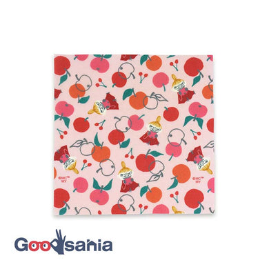 Beeswax Wrap Moomin Beeswax Wrap Little My & Apple S Size Pink Approx. 18 x 18cm