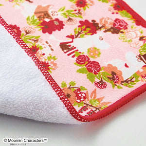 Handkerchief Moomin Mini Handkerchief Hood Red Approx. 15 x 15cm