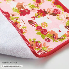 Load image into Gallery viewer, Mini handkerchief Moomin mini handkerchief wreath Little My approx. 15 x 15 cm
