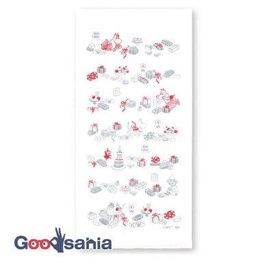 Dishcloth Moomin Kitchen Cloth Gift White Approx. 33 x 70cm