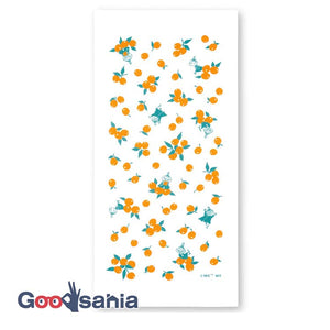 Dishcloth Moomin Kitchen Cloth Little My & Orange White Approx. 33 x 70cm