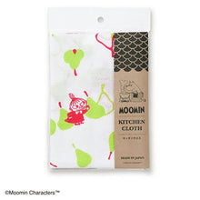 Muat gambar ke penampil Galeri, Dishcloth Moomin Kitchen Cloth Little My &amp; Pear White Approx. 33 x 70cm
