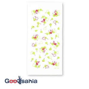 Dishcloth Moomin Kitchen Cloth Little My & Pear White Approx. 33 x 70cm