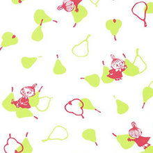 Muat gambar ke penampil Galeri, Dishcloth Moomin Kitchen Cloth Little My &amp; Pear White Approx. 33 x 70cm
