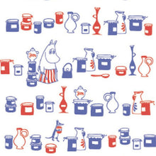 Load image into Gallery viewer, Dishcloth Moomin Kitchen Cloth Jam White Approx. 33 x 70cm
