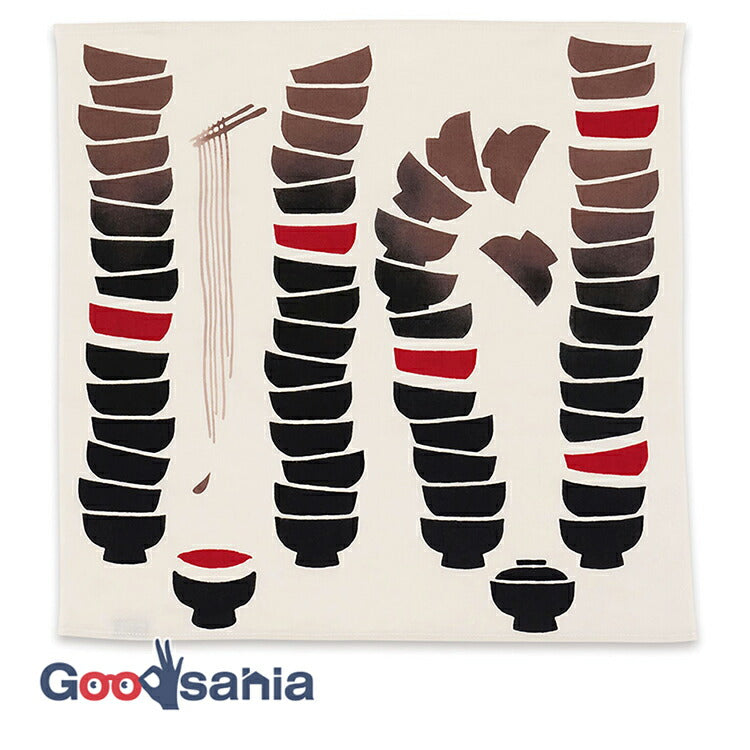 Handkerchief Kenema Chudyed Handkerchief Wanko Soba Beige Approx. 44 x 44 cm