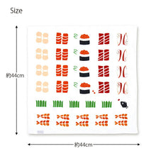 Cargar imagen en el visor de la galería, Handkerchief kenema dyed handkerchief sushi approx. 44 x 44 cm

