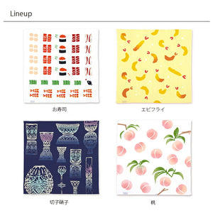 Handkerchief kenema dyed handkerchief sushi approx. 44 x 44 cm
