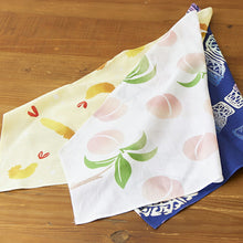 Cargar imagen en el visor de la galería, Handkerchief kenema dyed handkerchief peach approx. 44 x 44 cm
