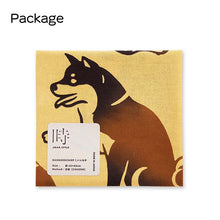 将图片加载到图库查看器，Miyamoto Handkerchief JIKANSTYLE Chusen Handkerchief Today's Shiba Inu Approx. 42 x 42 cm Made in Japan 25183 (Handkerchief Chusen Handkerchief Made in Japan Cotton 100% Cotton Cloth Towel Hand Towel Sweat Wiper Hand Towel Daily Necessities)
