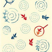 Load image into Gallery viewer, Tenugui dyed tenugui kenema goldfish scoop beige approx. 35 x 90 cm
