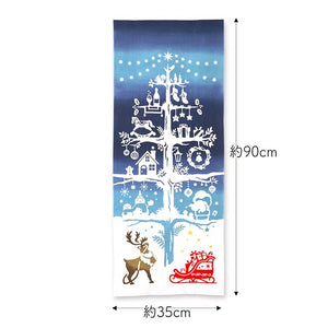 Tenugui kenema Chudyed Tenugui Holy Night Blue Approx. 35 x 90cm