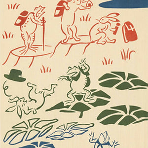 Kenema Tenugui Tenugui Climbing Beige Approx. 33 x 90cm