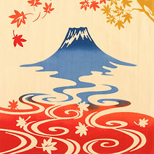 Load image into Gallery viewer, Tenugui kenema dyed tenugui Fujimi autumn leaves approx. 35 x 90 cm
