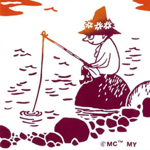 Moomin Tenugui Tenugui Sunset Orange Approx. 33 x 90cm