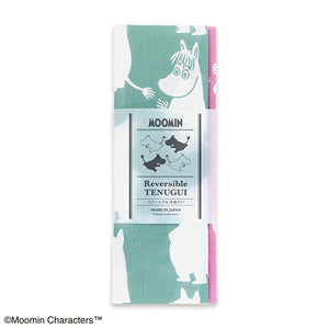 Tenugui Moomin Reversible tenugui Moomin & Snoke's uncle Approx. 33 x 90 cm