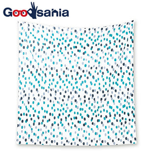 Furoshiki Large Furoshiki kenema+ Waterdrop Blue Approx. 100 x 100cm