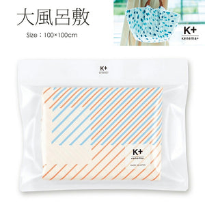 Furoshiki Large Furoshiki kenema+ Awakening Beige Approx. 100 x 100cm
