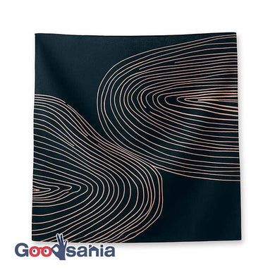 Furoshiki kenema+ Small Furoshiki fabric (Fabric) Black Approx. 50 x 50cm